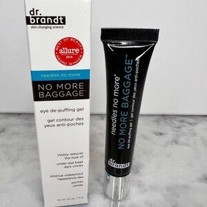 New Product. Dr. Brandt No More Baggage eye depuffing gel